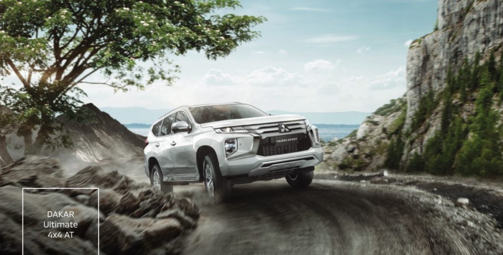 mitsubishi pajero sport dakar ultimate 4x4 sangat tangguh disegala medan offroad