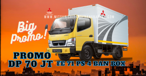 Canter FE 71 Box cocok untuk usaha expedisi atau angkut makanan